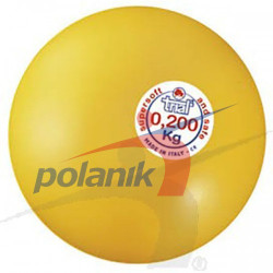 М'яч гумовий TRIAL суперсофт 0,20 кг жовтий