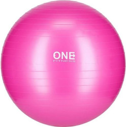 One Fitness Piłka do ćwiczeń Gym Ball 10 55cm pink
