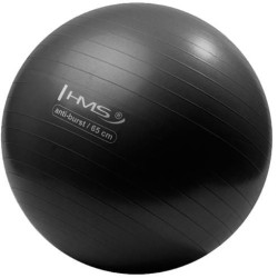 Гімнастичний м'яч HMS YB02 Anti-Burst 65cm  (17-42-122) - чорний 