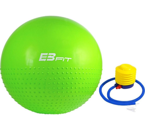 Гімнастичний м'яч Eb Fit Half Fit 65cm - салатовий Гімнастичний м'яч Eb Fit Half Fit 65cm - салатовий