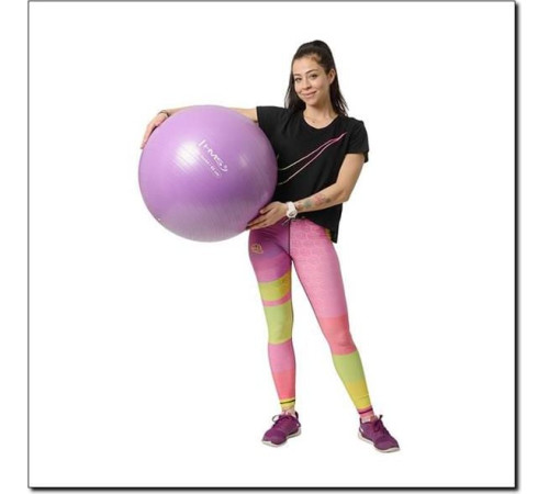 Гімнастичний м'яч HMS Anti-Burst 65cm (YB02) - фіолетовий