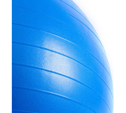 Гімнастичний м'яч Spokey Anti-Burst 75cm Fitball III (920938) - розмір універсальний/синій