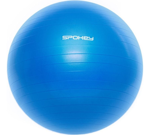 Гімнастичний м'яч Spokey Anti-Burst 75cm Fitball III (920938) - розмір універсальний/синій