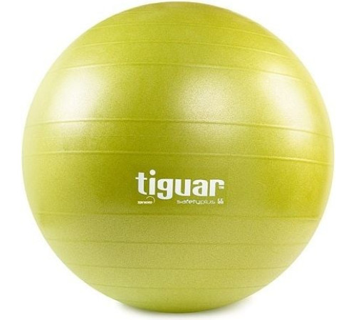 Гімнастичний м'яч Tiguar Anti-Burst Safety Plus 55cm - оливковий