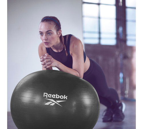 М'яч гімнастичний REEBOK 65 см чорний М'яч гімнастичний REEBOK 65 см чорний