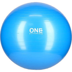 Гімнастичний м'яч One Fitness Gym Ball 10 65cm - блакитний 