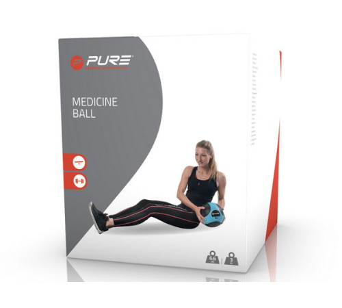 Медичний м'яч Pure2Improve 3 кг MEDICINE BALL