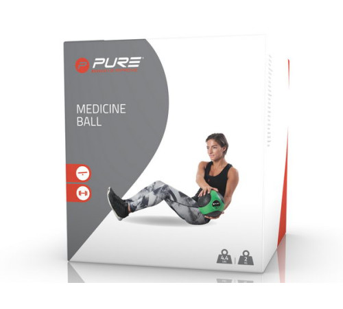Медичний м'яч Pure2Improve 2 кг MEDICINE BALL