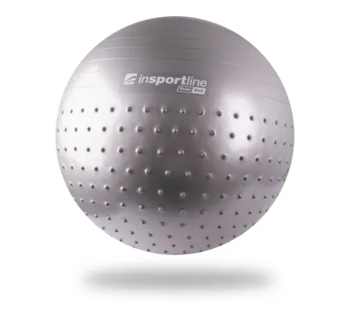 М'яч гімнастичний inSPORTline Relax Ball 65 см - сірий М'яч гімнастичний inSPORTline Relax Ball 65 см - сірий