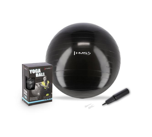 Гімнастичний м'яч HMS YB01, чорний