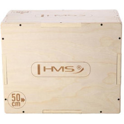 Пліометричний бокс DSC04 50x40x30CM HMS, бежевий