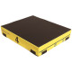 Пліометричний бокс MASTER Soft 90 x 75 x 15 см, чорно-жовтий
