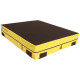 Пліометричний бокс MASTER Soft 90 x 75 x 15 см, чорно-жовтий
