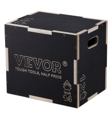 Пліометричний бокс VEVOR 16/14/12 дюймів СС-М-16-14-12