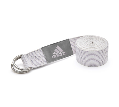 Ремінь для йоги 2,5 M ADIDAS ADYG-20200CW білий Ремінь для йоги 2,5 M ADIDAS ADYG-20200CW білий