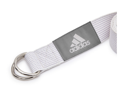 Ремінь для йоги 2,5 M ADIDAS ADYG-20200CW білий Ремінь для йоги 2,5 M ADIDAS ADYG-20200CW білий