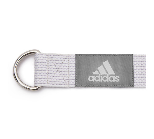 Ремінь для йоги 2,5 M ADIDAS ADYG-20200CW білий Ремінь для йоги 2,5 M ADIDAS ADYG-20200CW білий