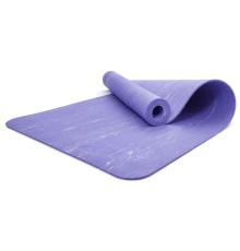 Килимок для йоги Reebok Camo Yoga Mat 5 мм, фіолетовий