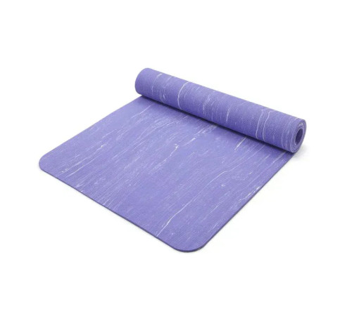 Килимок для йоги Reebok Camo Yoga Mat 5 мм, фіолетовий