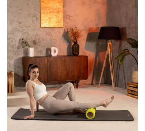 Коврик для йоги Hop-Sport HS-NB010GM NBR 1см графітовий Коврик для йоги Hop-Sport HS-NB010GM NBR 1см графітовий