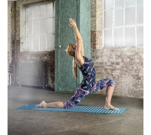 Килимок для йоги двосторонній Reebok RAYG-11030GN 4 мм, зелений Килимок для йоги двосторонній Reebok RAYG-11030GN 4 мм, зелений
