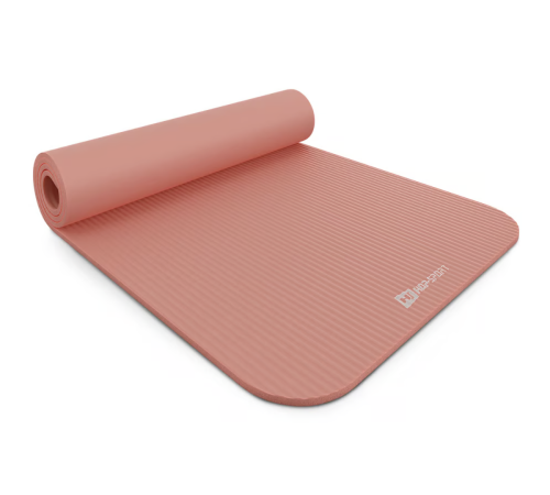 Коврик для йоги Hop-Sport HS-NB010GM NBR 1см персиковий Коврик для йоги Hop-Sport HS-NB010GM NBR 1см персиковий