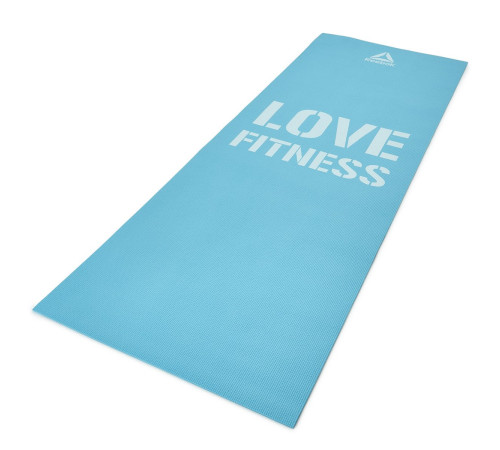 Килимок для фітнесу Reebok Love Fitness RAMT-11024BLL, блакитний Килимок для фітнесу Reebok Love Fitness RAMT-11024BLL, блакитний