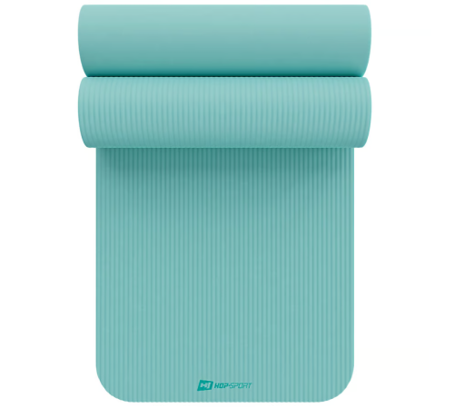 Коврик для йоги Hop-Sport HS-NB015GM NBR 1,5см бірюзовий
