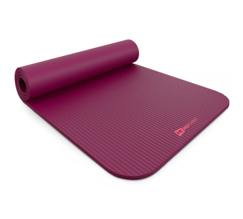 Коврик для йоги Hop-Sport HS-NB015GM NBR 1,5см ягідний Коврик для йоги Hop-Sport HS-NB015GM NBR 1,5см ягідний