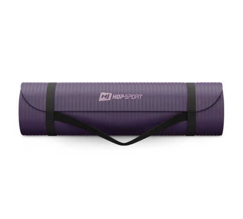 Коврик для йоги Hop-Sport HS-NB015GM NBR 1,5см баклажановий Коврик для йоги Hop-Sport HS-NB015GM NBR 1,5см баклажановий
