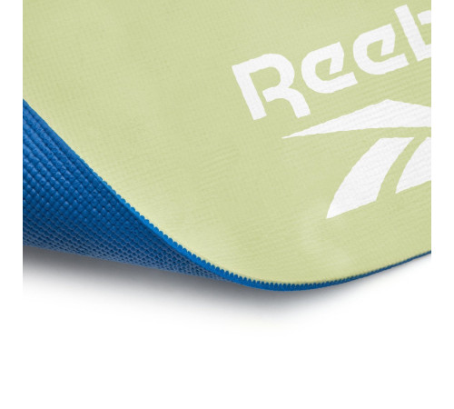 Мат для йоги Reebok RAYG-11060BLGN, синьо-зелений Мат для йоги Reebok RAYG-11060BLGN, синьо-зелений