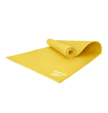 Килимок для йоги 4 мм REEBOK RAYG-11022YL жовтий