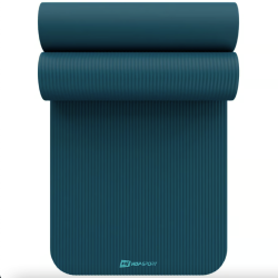 Коврик для йоги Hop-Sport HS-NB015GM NBR 1,5см темний морський