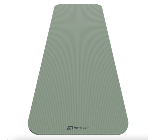 Коврик для йоги Hop-Sport HS-NB015GM NBR 1,5см оливковий