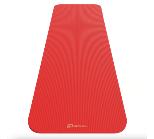 Коврик для йоги Hop-Sport HS-NB020GM NBR 2см яскраво-червоний