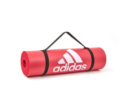 Килимок для фітнесу Adidas 10 мм, рожевий