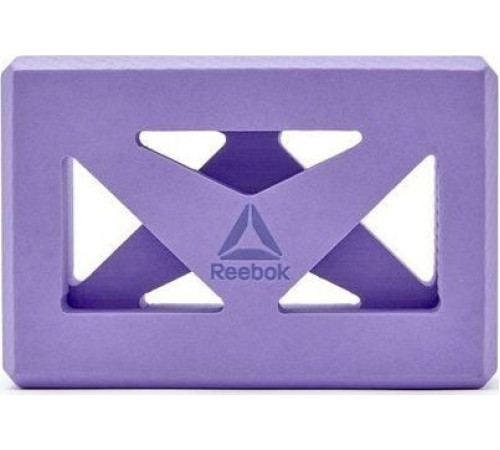 Блок для йоги Reebok фіолетовий (RAYG-10035PL) Блок для йоги Reebok фіолетовий (RAYG-10035PL)