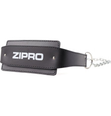 Пояс для тренувань шкіряний з ланцюгом Zipro 85 х 16 х 2 см