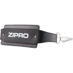 Пояс для тренувань шкіряний з ланцюгом Zipro 85 х 16 х 2 см
