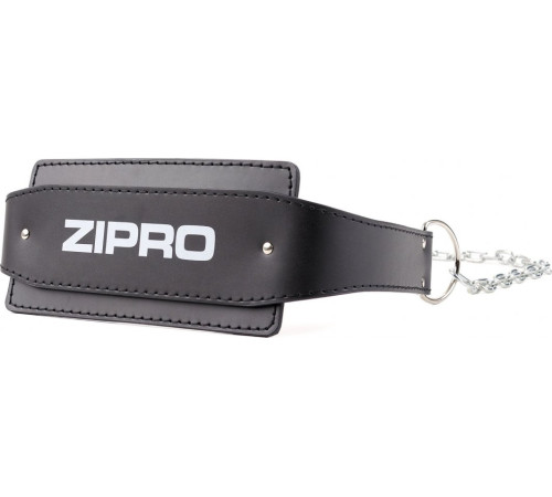 Пояс для тренувань шкіряний з ланцюгом Zipro 85 х 16 х 2 см Пояс для тренувань шкіряний з ланцюгом Zipro 85 х 16 х 2 см