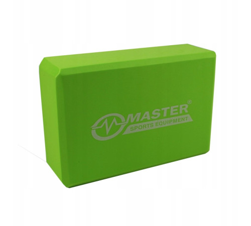 Блок для йоги MASTER Green 23 x 15 x 7,5 см Блок для йоги MASTER Green 23 x 15 x 7,5 см