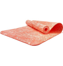 Килимок для йоги Adidas Camo Yoga Matte 5 мм, кораловий