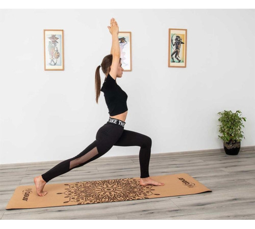 Корковий килимок для йоги ENERO FIT Корковий килимок для йоги ENERO FIT