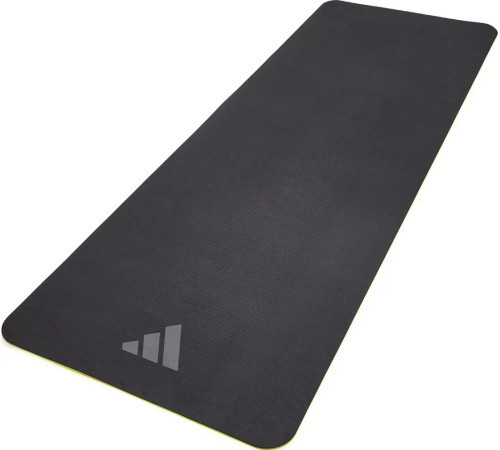 Килимок для йоги Adidas Double Sided Yoga Mat 6 мм, чорно-жовтий