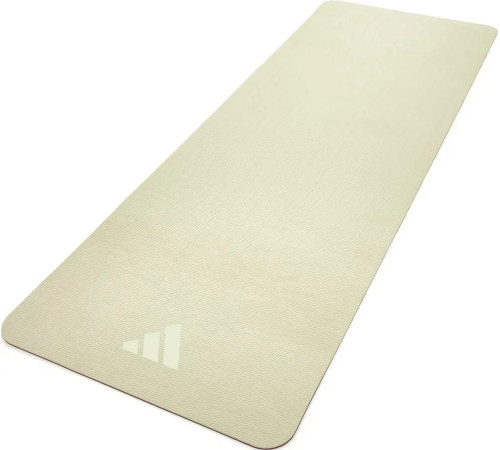 Килимок для йоги Adidas Double Sided Yoga Mat 6 мм, біло-рожевий