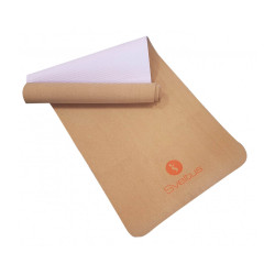 Коврик для йоги и фитнеса Sveltus йога-мат двухсторонний пробковый 183х61х0.4 см Коричневый (SLTS-1303)