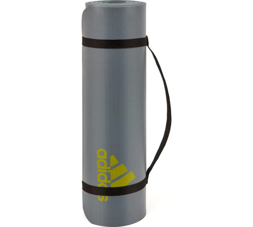 Килимок для йоги Adidas Tie-Dye Yoga Mat 1 мм, сіро-жовтий