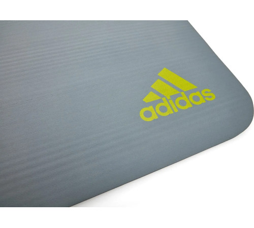 Килимок для йоги Adidas Tie-Dye Yoga Mat 1 мм, сіро-жовтий