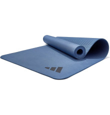 Килимок для йоги Adidas Premium Yoga Mat 5 мм, синій