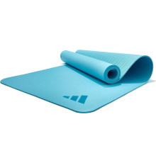 Килимок для йоги Adidas Premium Yoga Mat 5 мм, блакитний